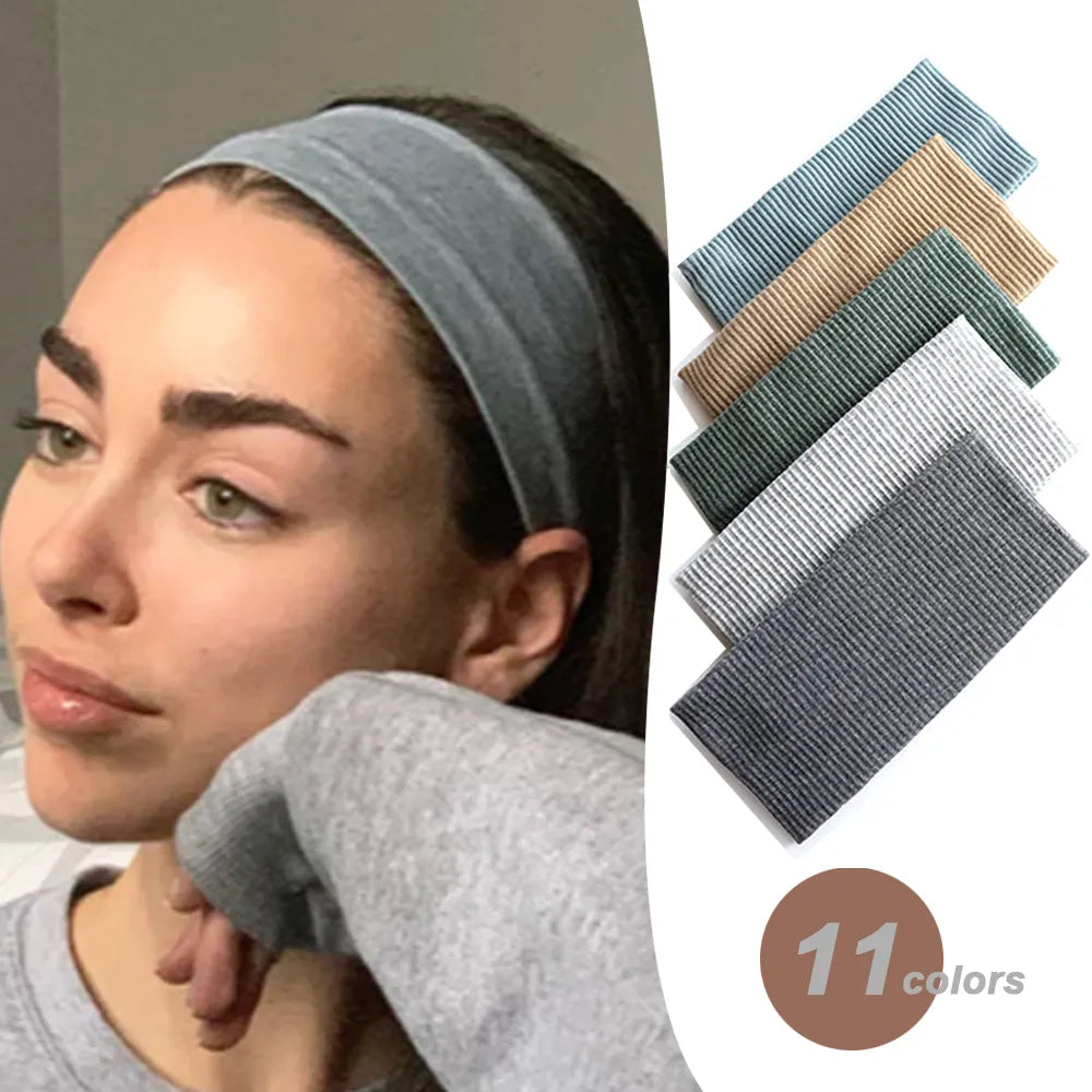 Solid Color Headband for Women