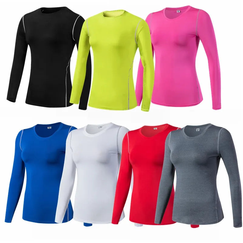 Base Layer Fitness Sport Shirt Quick Dry Women